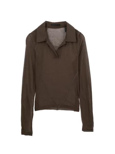 Lung top Helmut Lang maro