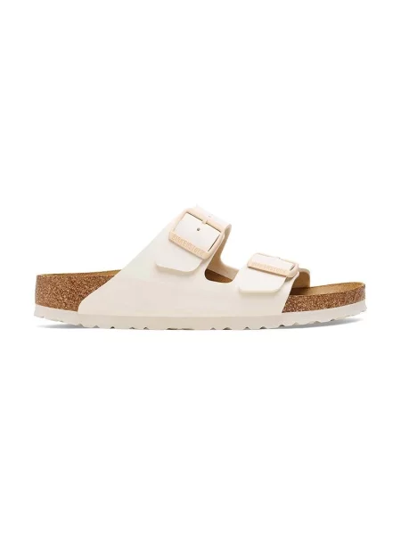 BIRKENSTOCK Natikače s Arizona BF svijetla bež bijela