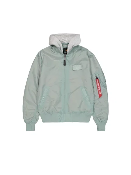 ALPHA INDUSTRIES Prehodna jakna TT pegasto / meta siva