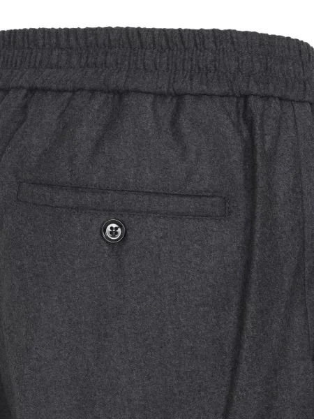 Talie pantaloni Ami Paris de lână gri