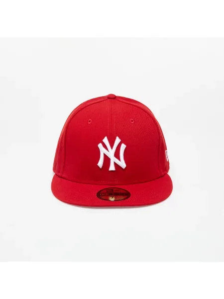 New Era MLB Basic New York Yankees Cap Scarlet/ White alb