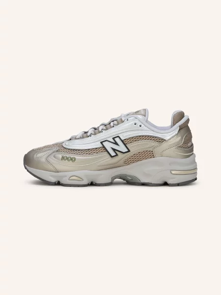 New Balance Sneakersy silber złote