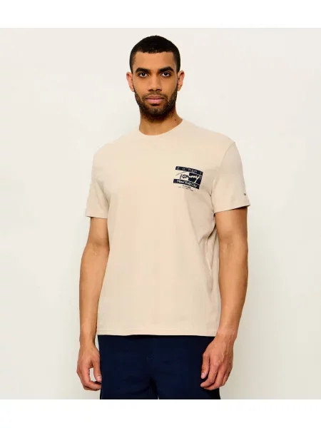 Tommy Jeans Tricou bej