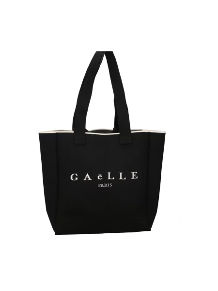Shopperka Gaëlle Paris z logo czarna