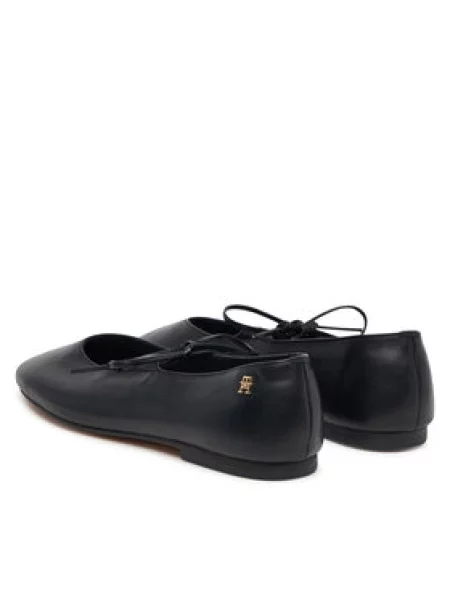 Baleríny Tommy Hilfiger černé