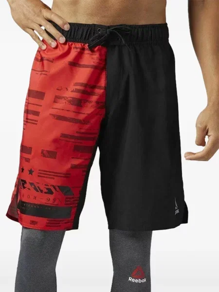 Sală de gimnastică pantaloni scurți Reebok roșu
