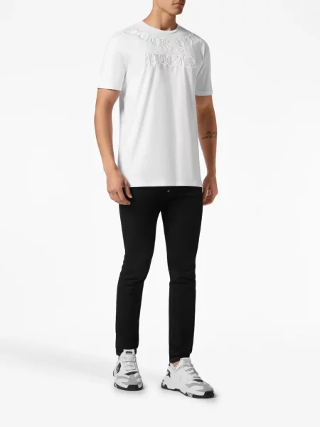 Marškinėliai Philipp Plein balta