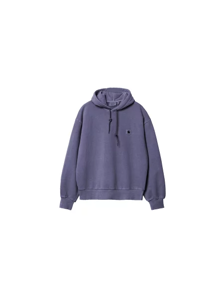Carhartt WIP W Hooded Nelson Sweatshirt Aura Kobiety Bluzy i bluzy z kapturem Carhartt WIP Size: XS niebieski