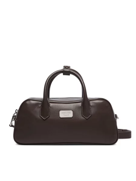 Kabelka Emporio Armani šedá