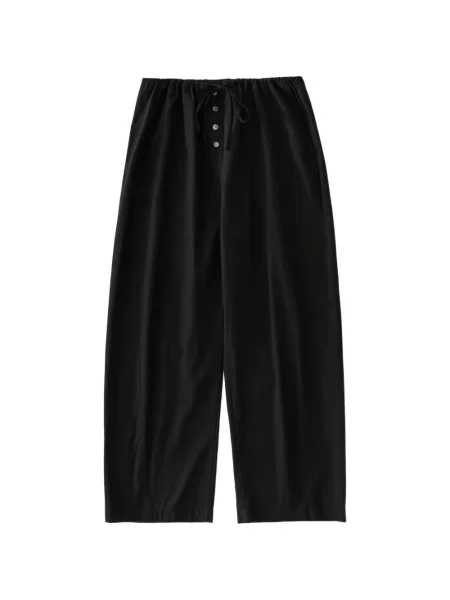 Pantaloni Studio Nicholson cu legături negru