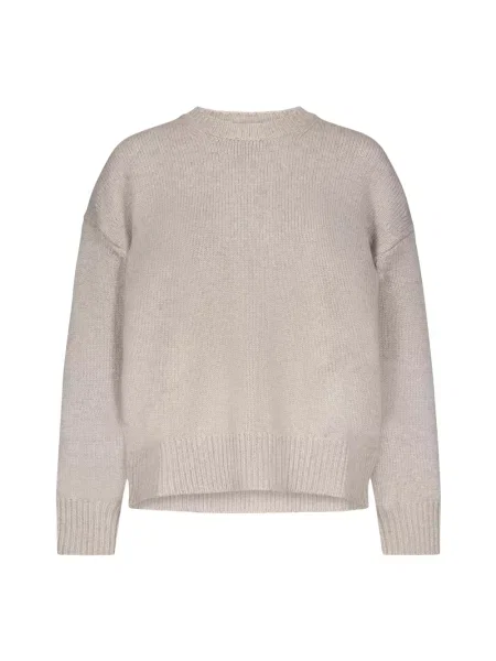 Sweter Loulou De Saison z kaszmiru beżowy