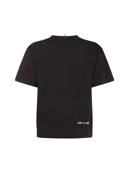 Koszulka Moncler z logo czarna