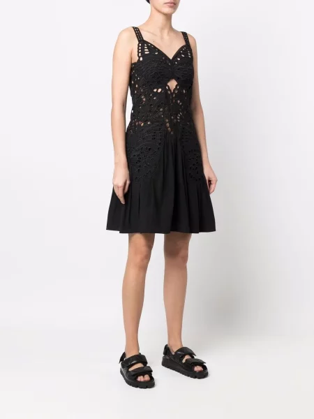 Rochie Alberta Ferretti din dantelă negru