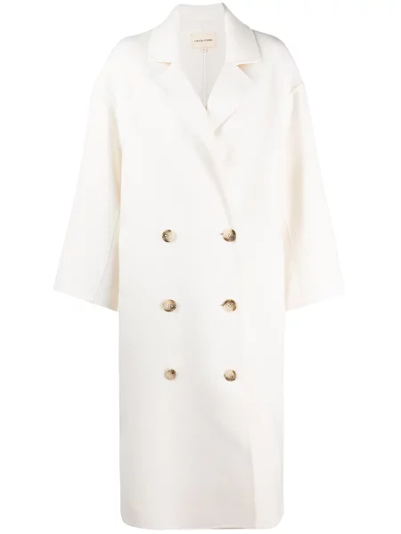 Palton Loulou Studio alb