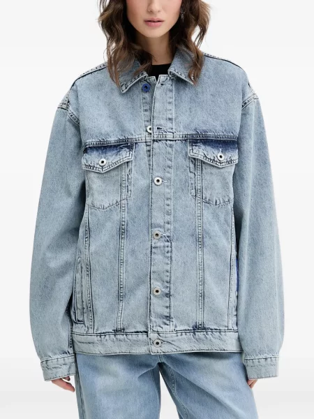 Geacă de blugi Karl Lagerfeld Jeans albastru