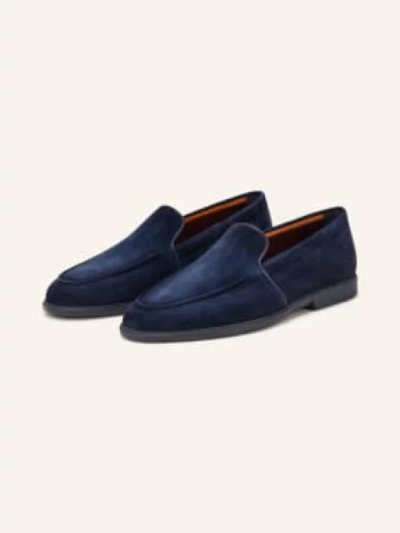 Santoni Kapcie Malibu blau niebieskie