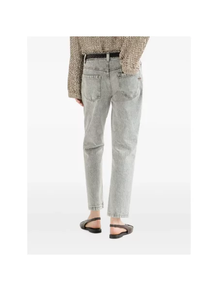 Jeansy Brunello Cucinelli niebieskie