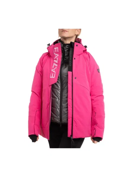 Geacă Emporio Armani Ea7 roșu