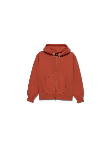 Vans LX Zip Hoodie Mężczyźni Bluzy i bluzy z kapturem Vans Size: S pomarańczowy
