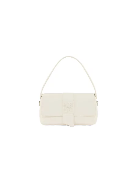 Geantă Armani Exchange Alb bej