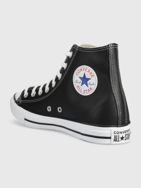 Kožené tenisky Converse Chuck Taylor All Star černé