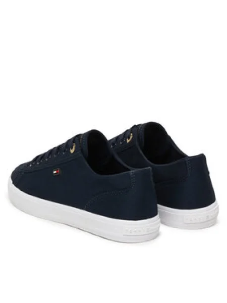 TOMMY HILFIGER Tenisky FOXING marine modrá