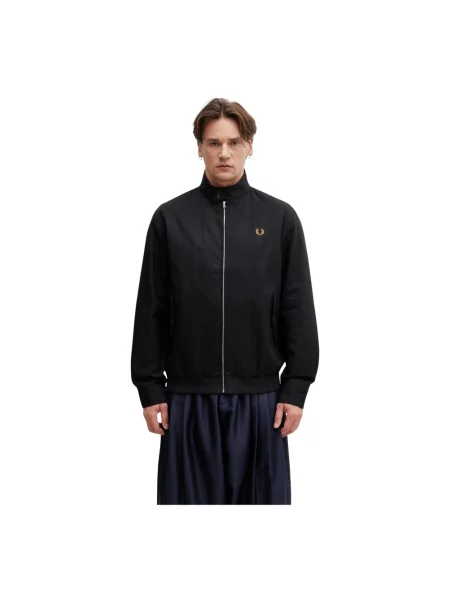 Lekka kurtka Fred Perry czarna