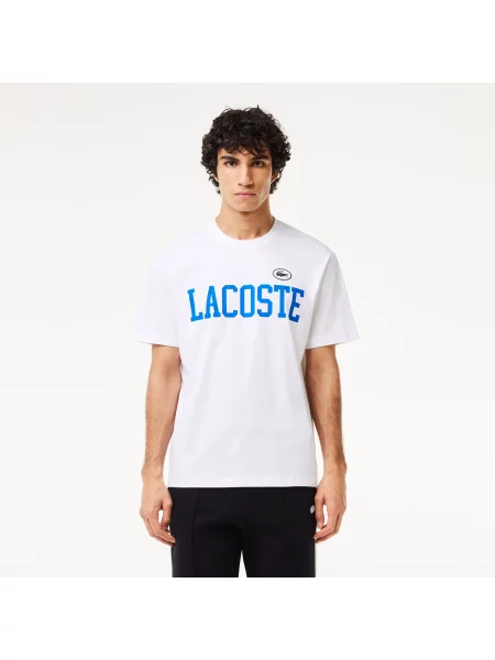 Lacoste футболка чоловіча Classic fit біла