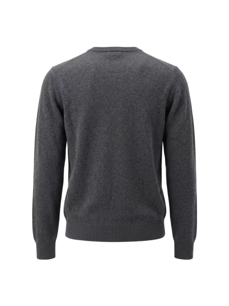 Sweter Mc2 Saint Barth wełniany szary