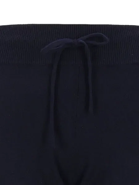 Pantaloni Lisa Yang din cașmir cu cordon albastru
