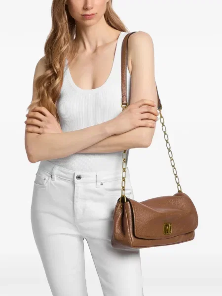Geantă Michael Kors din piele maro