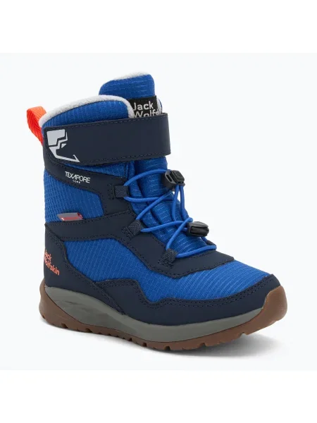 Детски обувки Jack Wolfskin Polar Bear-B Texapore High Vc crisp cobalt синьо