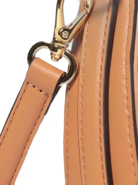 Csatos kézitáska Lauren Ralph Lauren barna