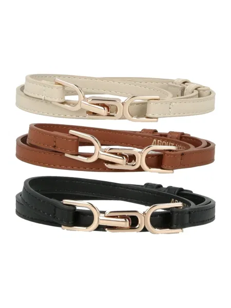 ABOUT YOU bej / maro coniac negru