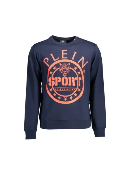 Bluza nierozpinana Plein Sport niebieska