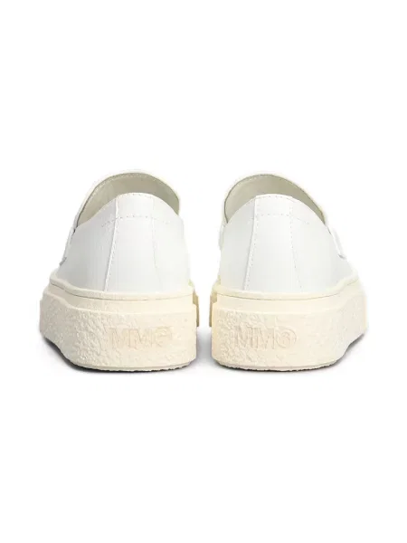 Mokasyny dziecięce Mm6 Maison Margiela białe