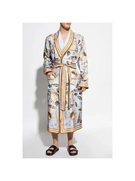 Jedwabny szlafrok Dolce And Gabbana