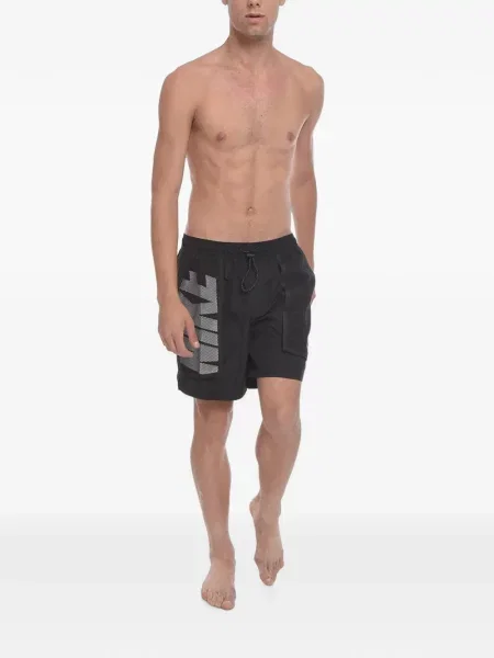 Scurt chiloți Nike cu imagine cu model floral negru