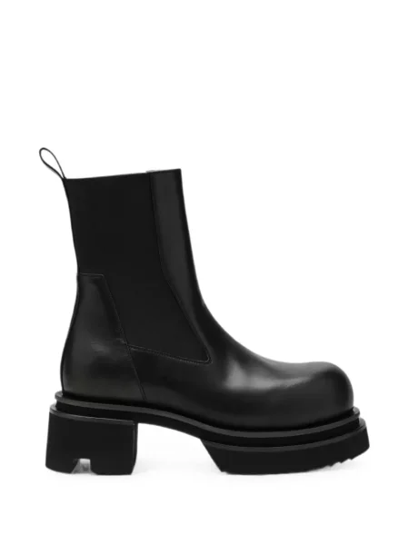 Botine chelsea Rick Owens din piele negru