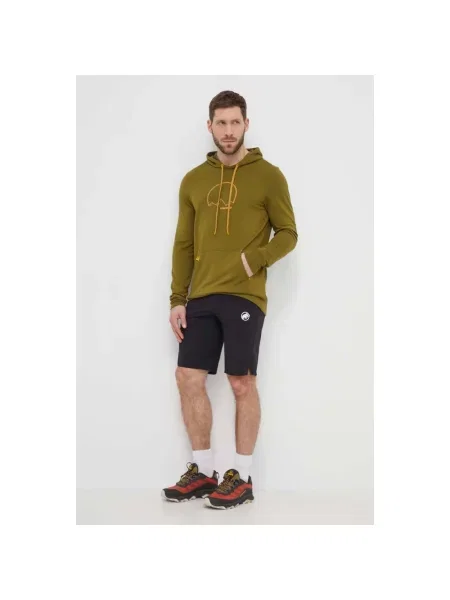 Spodenki sportowe Mammut softshell czarne