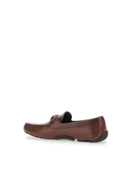 Półbuty Ferragamo brązowe
