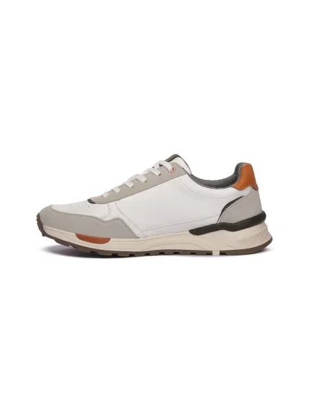 Pantofi Mustang alb