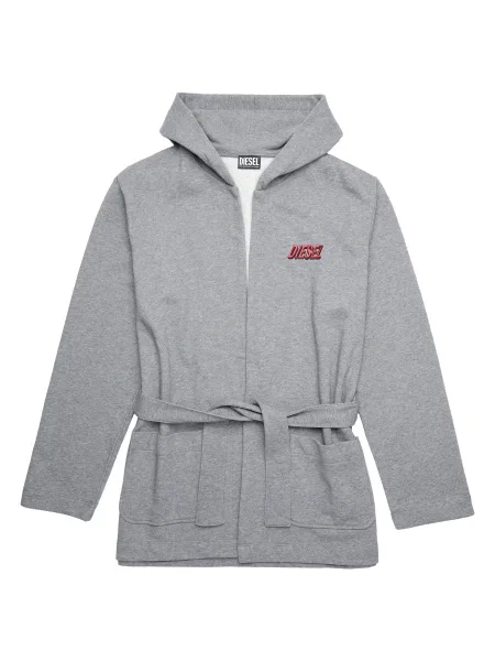 Bluza Diesel z długim rękawem szara