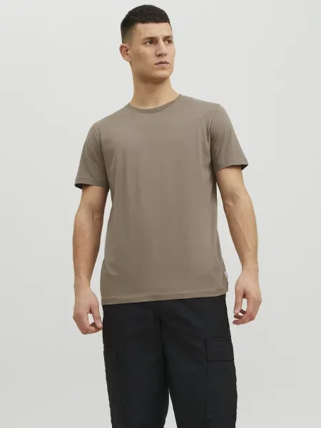 Футболка JACK & JONES коричневий