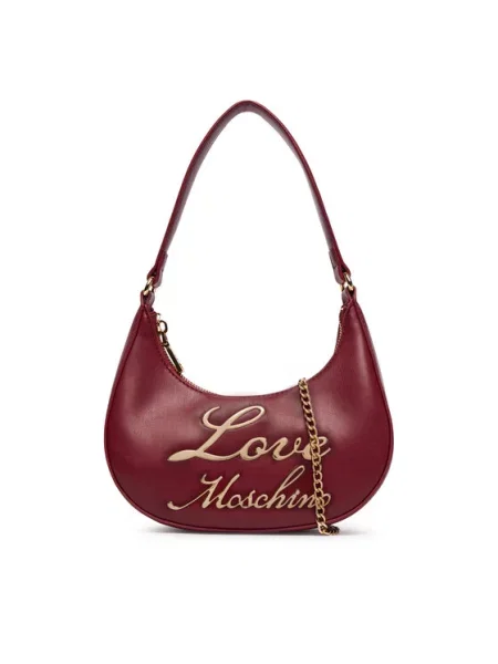 Ročna torba LOVE MOSCHINO Bordo rdeča