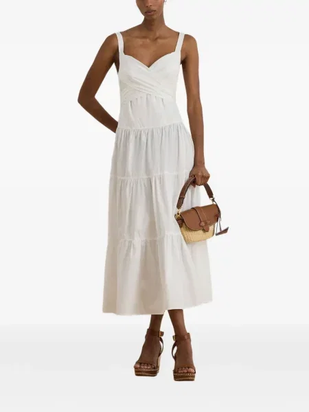 Rochie Lauren Ralph Lauren de costum alb