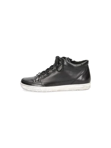 Sneakersy Caprice skórzane czarne
