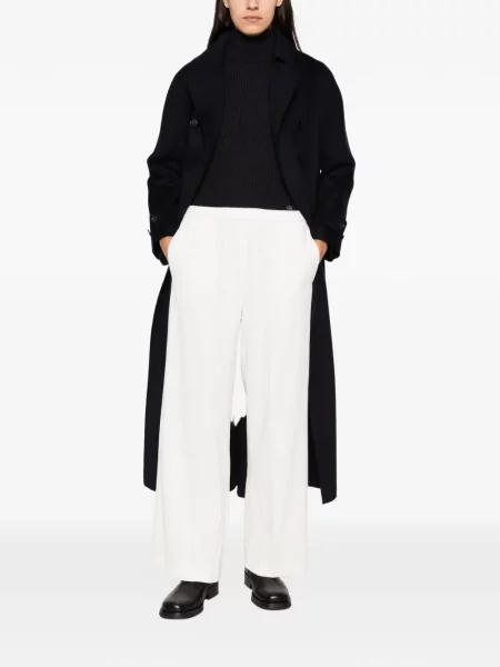 Pantaloni Aspesi de catifea cord alb