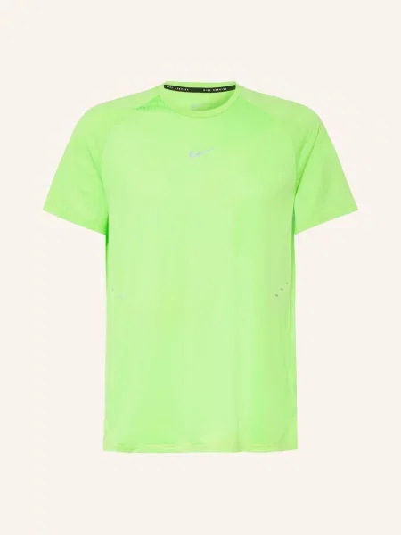 Nike Funkční Tričko Stride neonově zelená