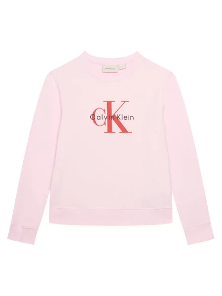 Calvin Klein Jeans Μπλούζα Monogram ροζ